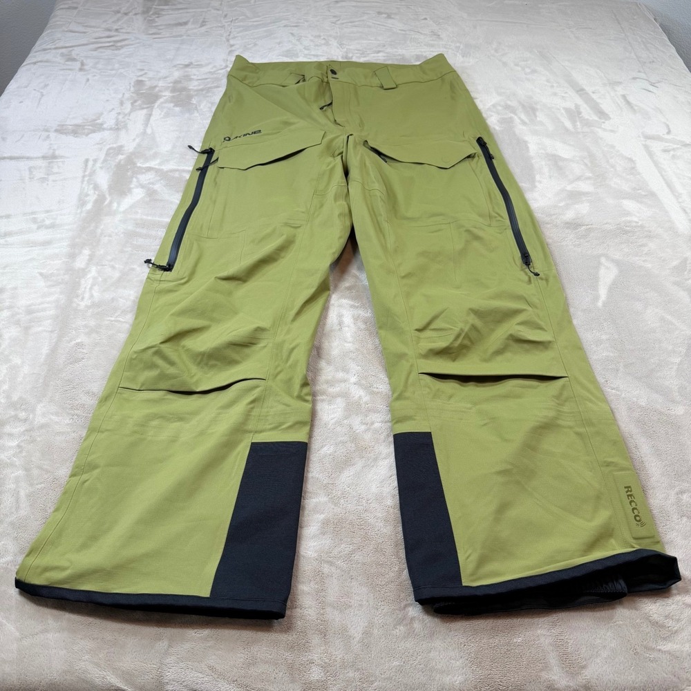 Dakine Smyth Pure 2L GORE-TEX Pants Mens XL Olive‎ Green Excellent RECCO Shell